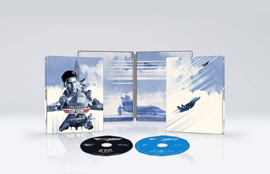 Amazon.com: Top Gun (4k UHD + Blu-ray + Digital / Steelbook